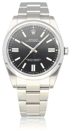 Rolex Oyster Perpetual 41 124300 Stainless steel Black