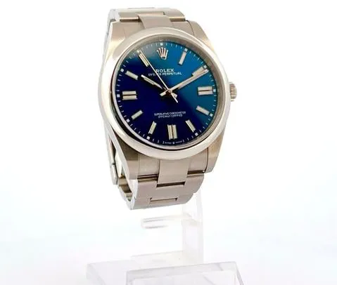 Rolex Oyster Perpetual 41 124300 41mm Stainless steel Blue 7