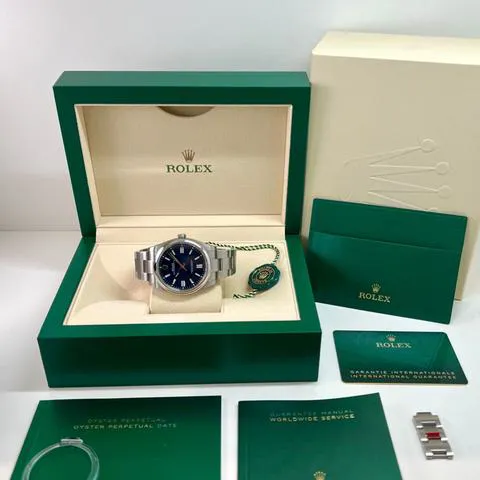 Rolex Oyster Perpetual 41 124300 41mm Stainless steel Blue 10