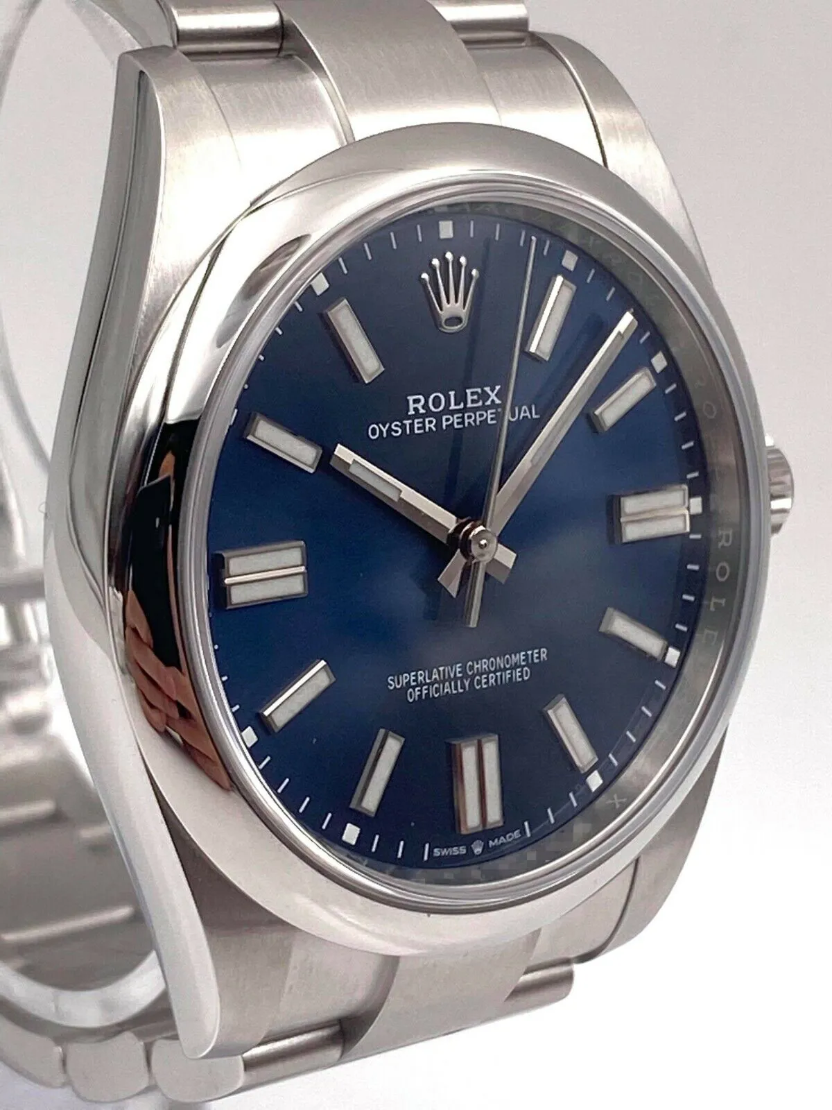 Rolex Oyster Perpetual 41 124300 41mm Stainless steel Blue 5