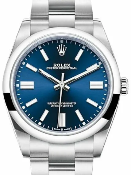 Rolex Oyster Perpetual 41 124300 41mm Stainless steel Blue 7