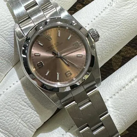 Rolex Oyster Perpetual 76080 24mm Stainless steel Rose