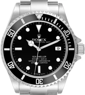 Rolex Sea-Dweller 4000 16600 Stainless steel Black