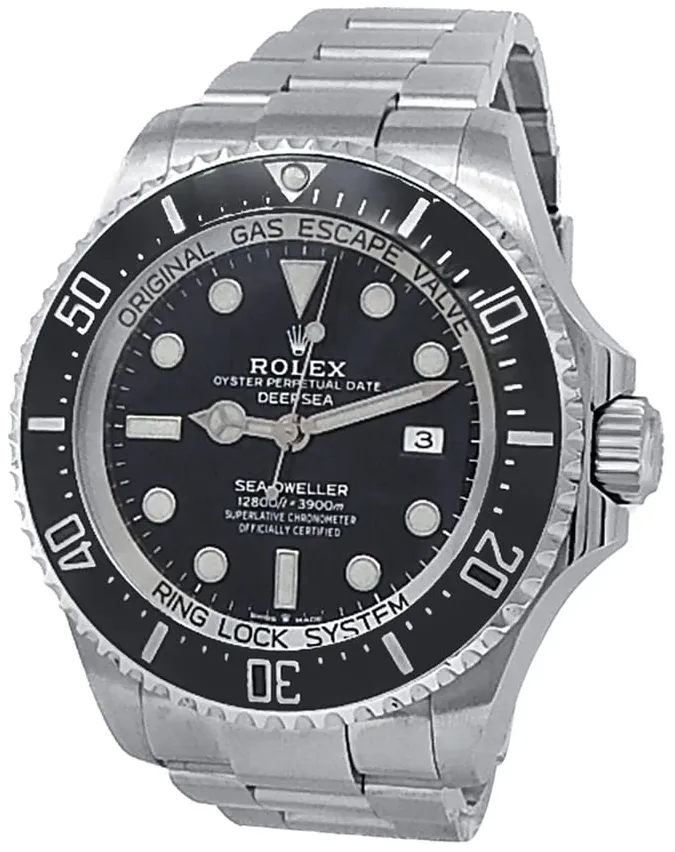 Rolex Sea-Dweller Deepsea 126660-0001 44mm Stainless steel Black