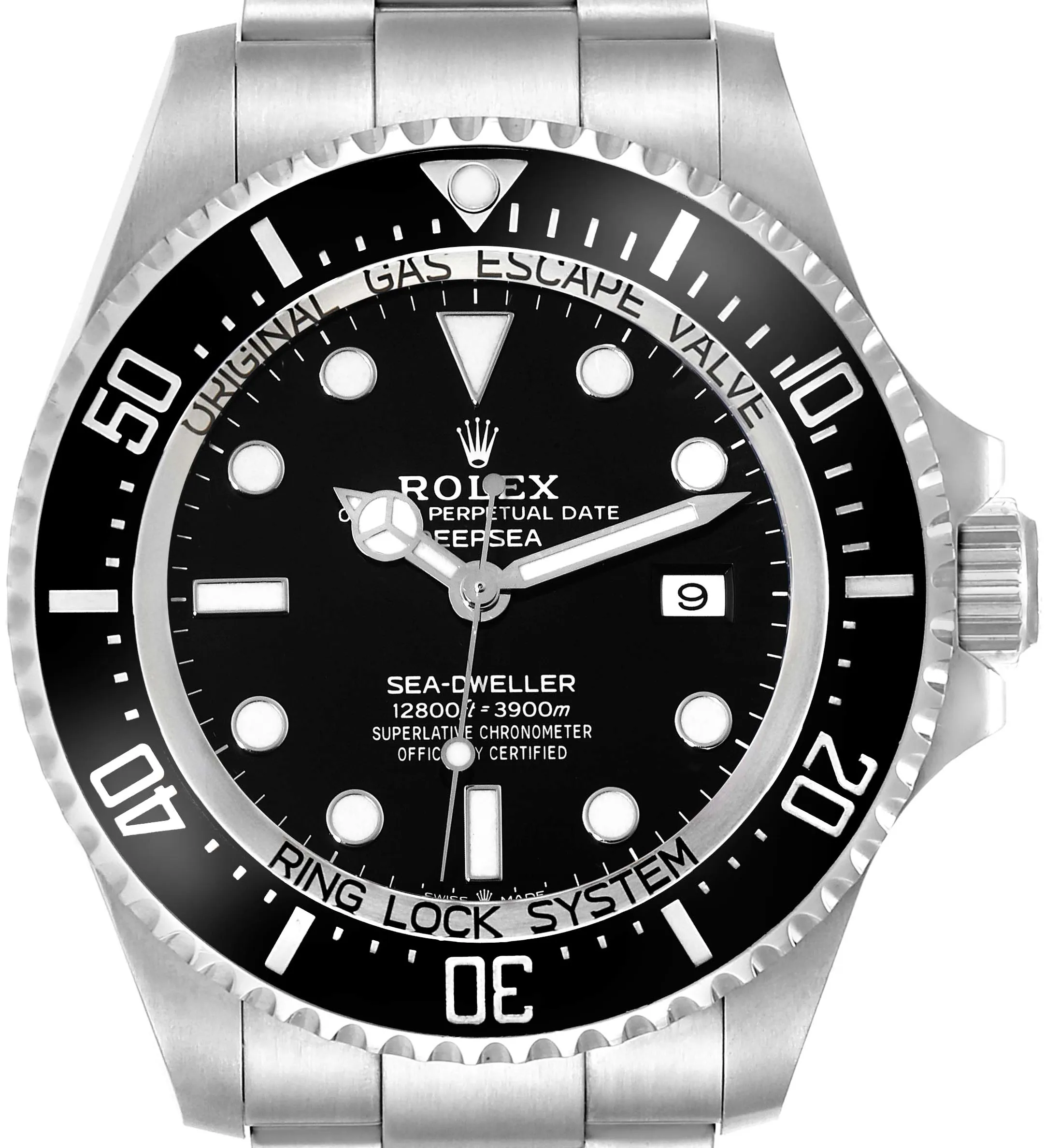 Rolex Sea-Dweller Deepsea 126660 44mm Stainless steel Black