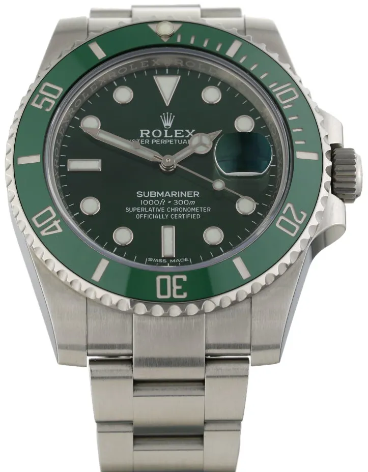 Rolex Submariner 116610LV 40mm Stainless steel Green