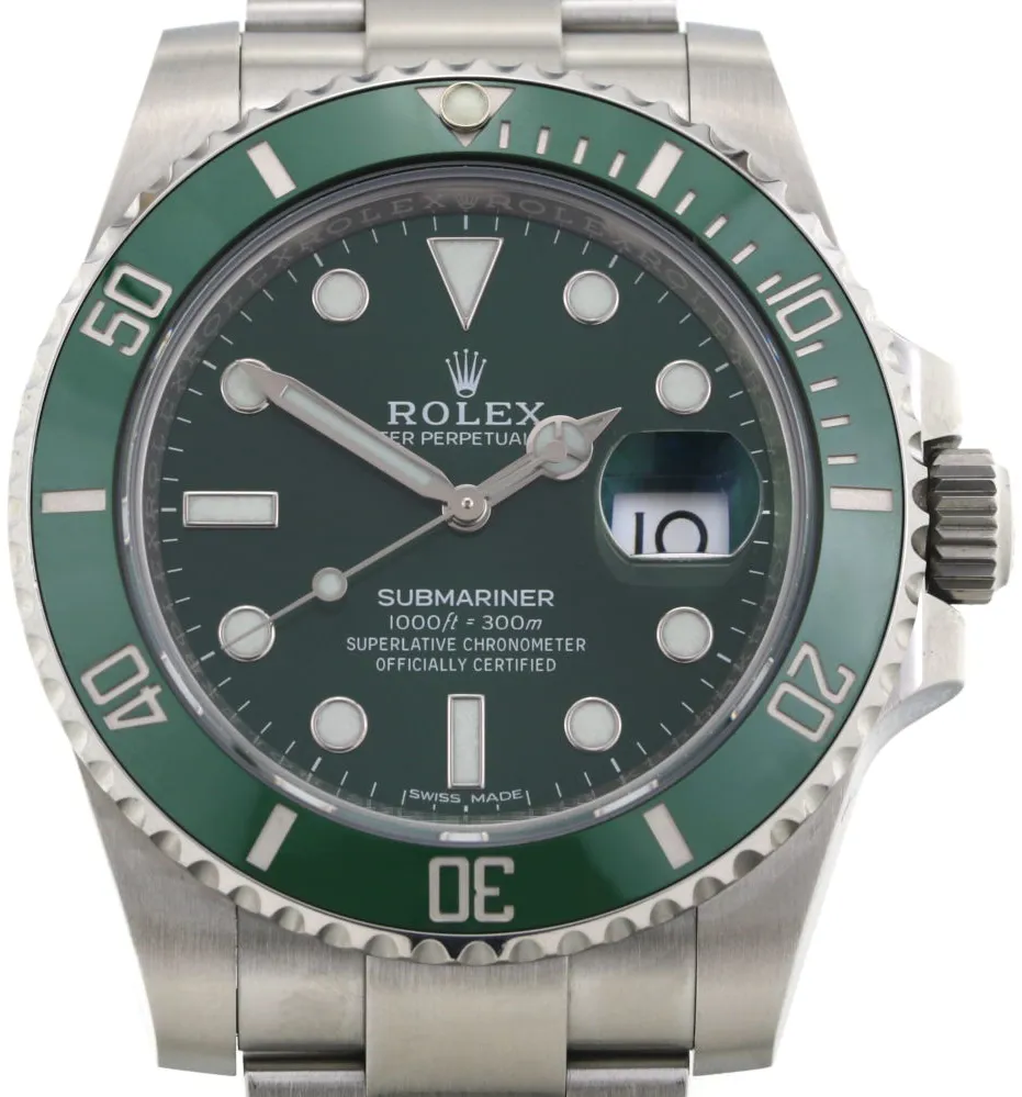 Rolex Submariner 116610LV 40mm Stainless steel Green 1