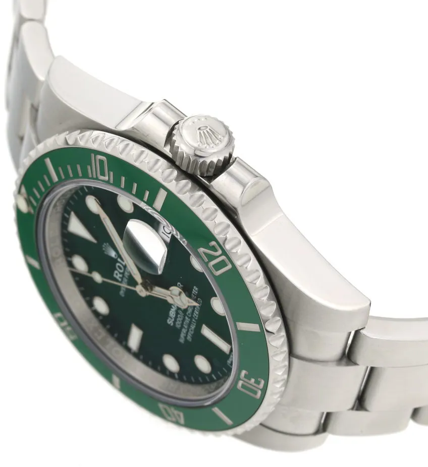 Rolex Submariner 116610LV 40mm Stainless steel Green 2