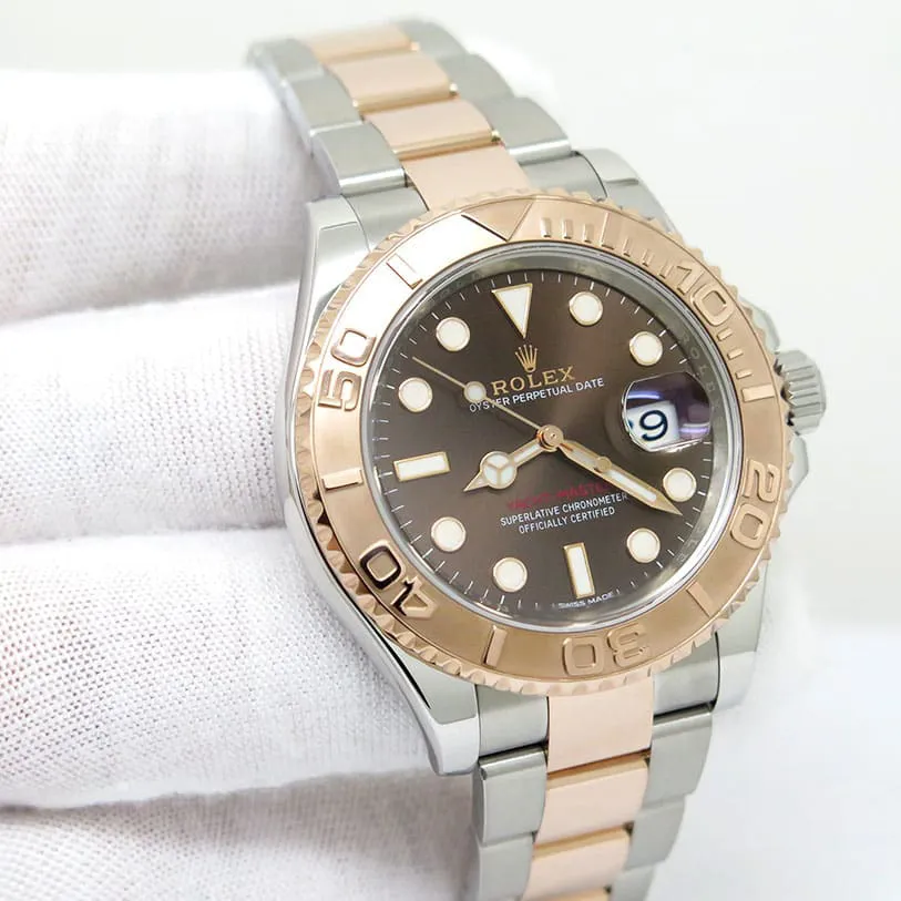 Rolex Yacht-Master 116621-0001 40mm Rose gold Brown