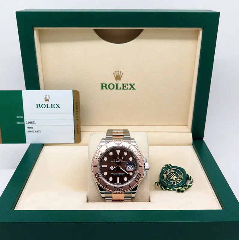 Rolex Yacht-Master 116621-0001 40mm Rose gold Brown 6