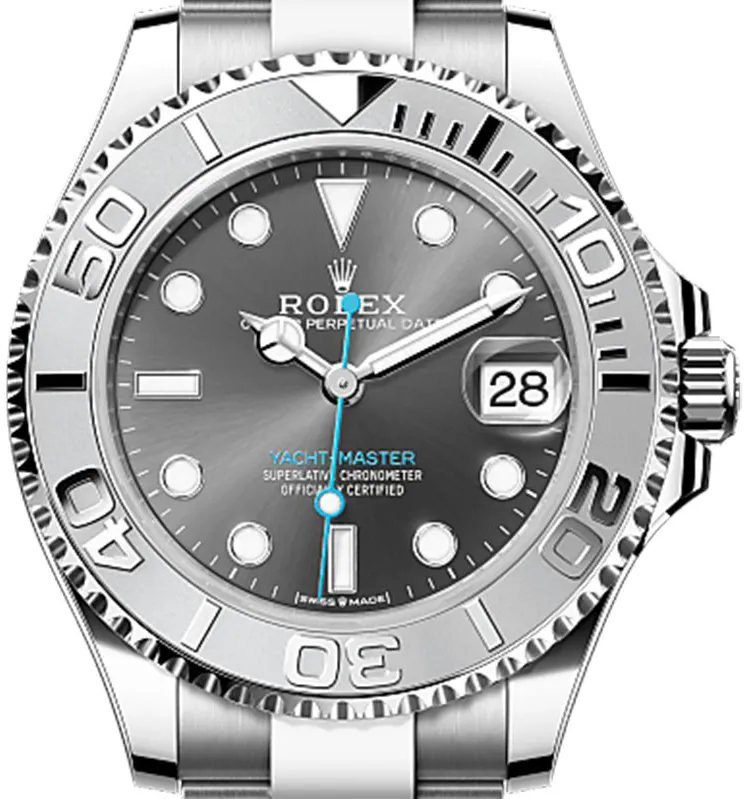 Rolex Yacht-Master 37 268622 37mm Stainless steel Dark Rhodium