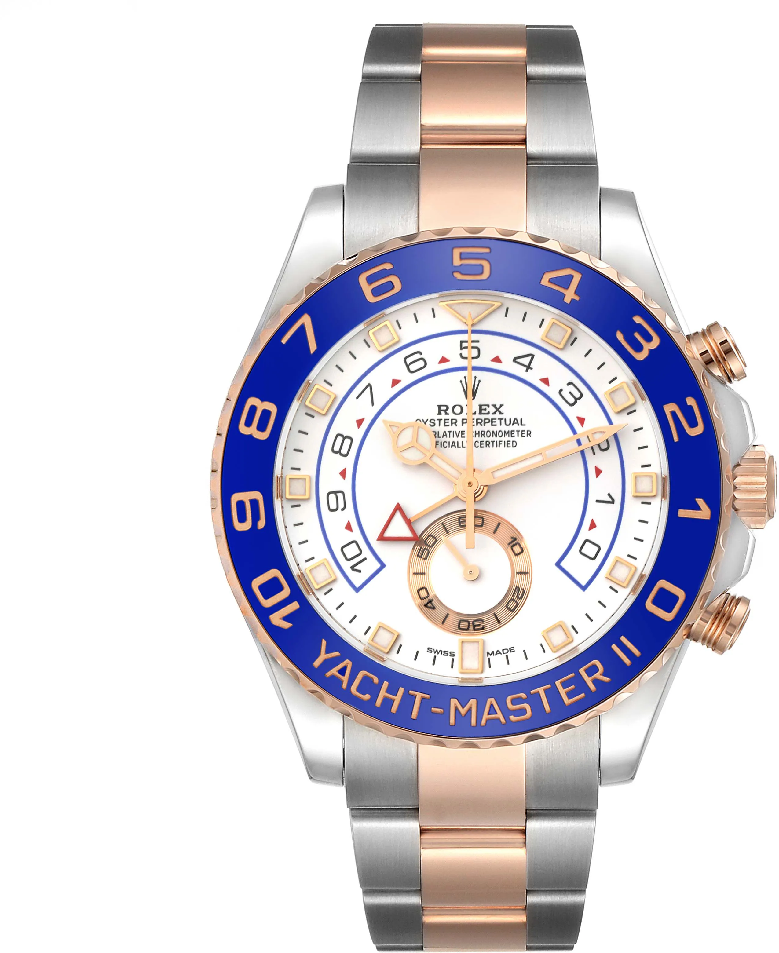 Rolex Yacht-Master II 116681 44mm Rose gold and Stainless steel and 18k rose gold White 1