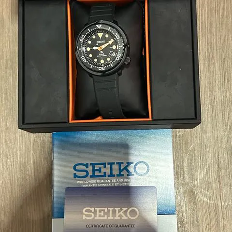 Seiko Prospex SNE577P1 46.5mm Stainless steel Black 10