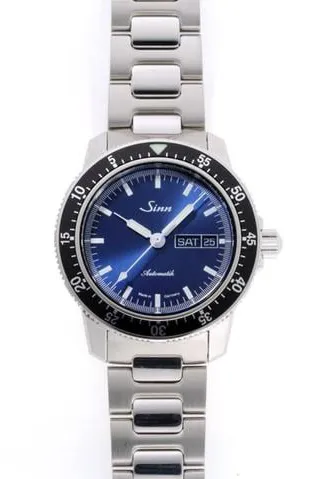 Sinn 104 104.ST.SA.IB 41mm Stainless steel Blue