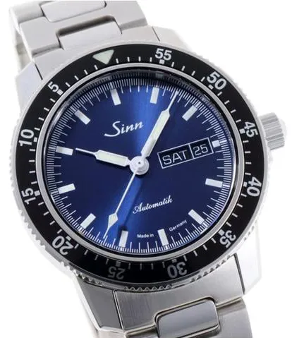 Sinn 104 104.ST.SA.IB 41mm Stainless steel Blue 2