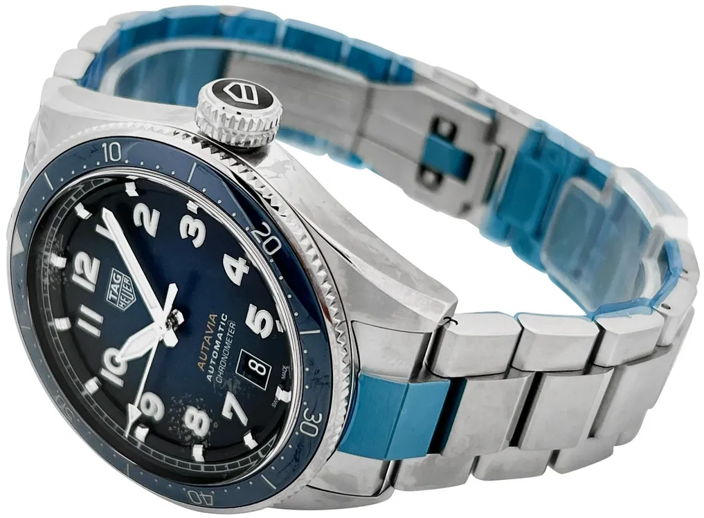 TAG Heuer Autavia WBE5116.EB0173 42mm Stainless steel Blue 4