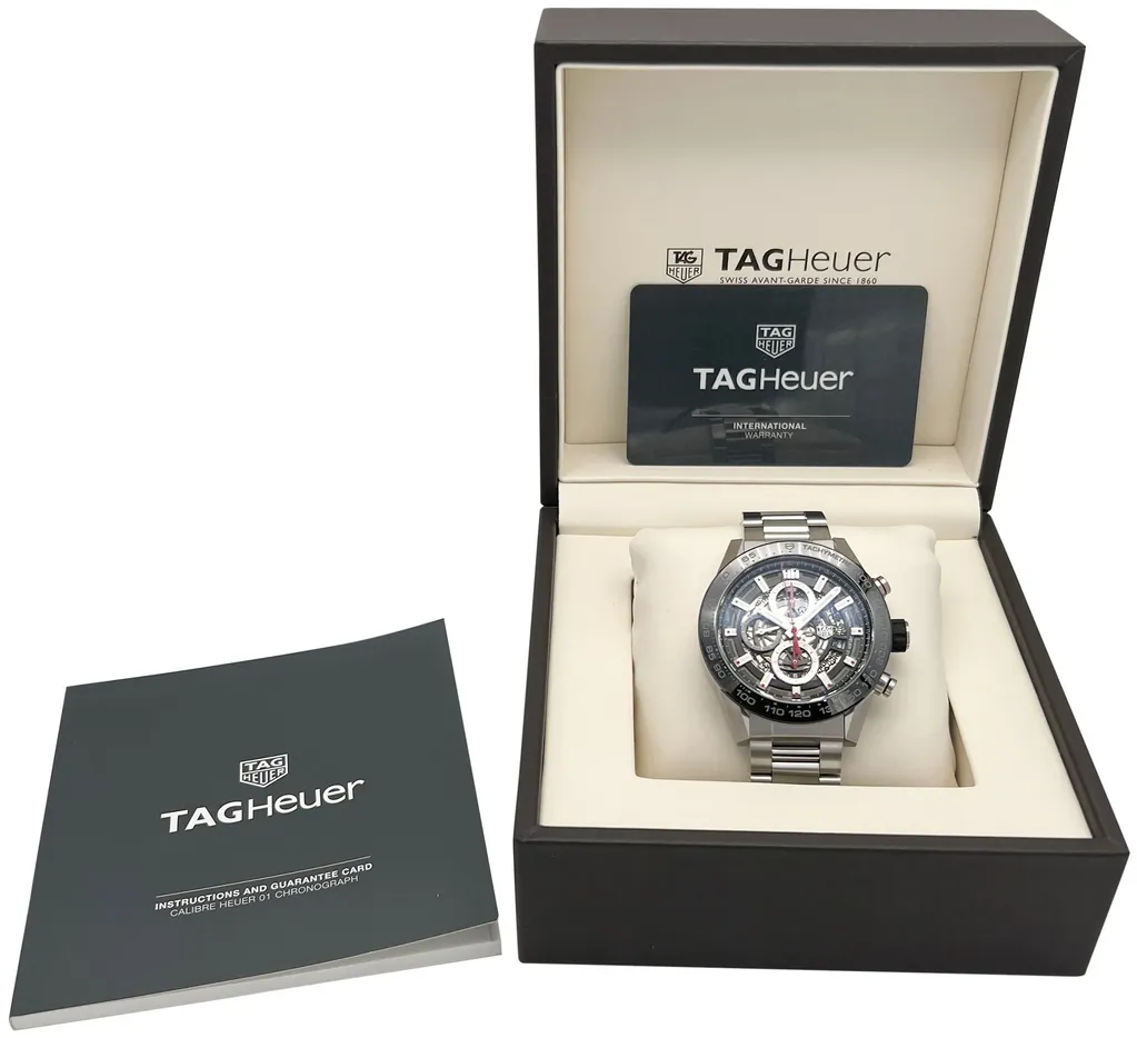 TAG Heuer Carrera CAR2A1W.BA0703 45mm Stainless steel Skeleton 6