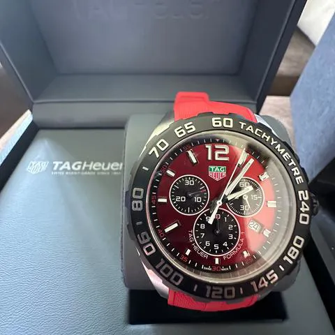 TAG Heuer Formula 1 CAZ101AN.FT8055 43mm Stainless steel Red