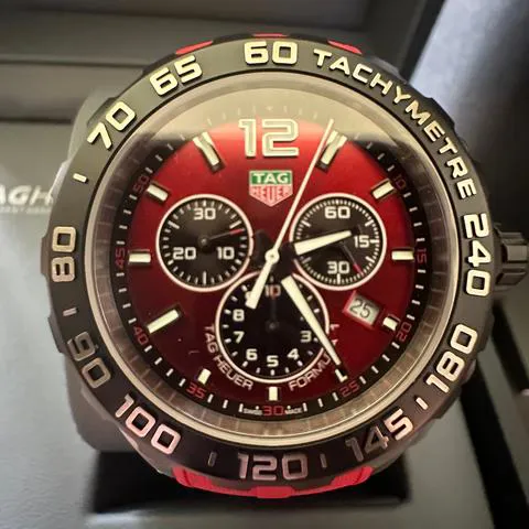 TAG Heuer Formula 1 CAZ101AN.FT8055 43mm Stainless steel Red 6