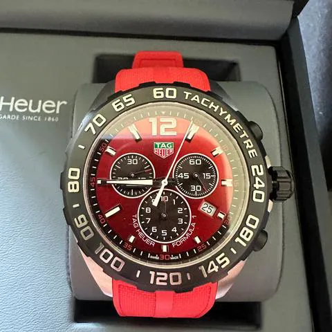 TAG Heuer Formula 1 CAZ101AN.FT8055 43mm Stainless steel Red 7