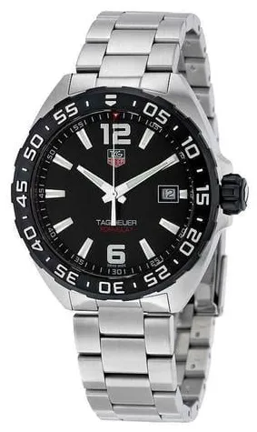 TAG Heuer Formula 1 Quartz WAZ1110.BA0875 41mm Stainless steel Black