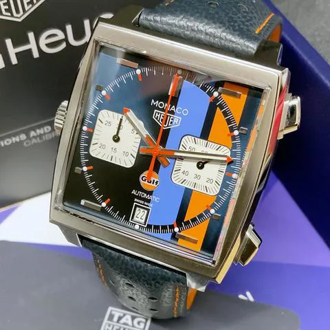 TAG Heuer Monaco CAW211R.FC6401 39mm Stainless steel Blue