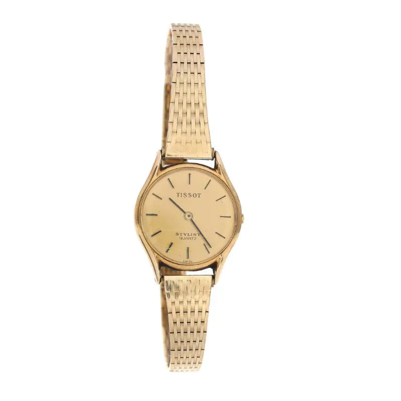 Tissot 34057 14k yellow gold