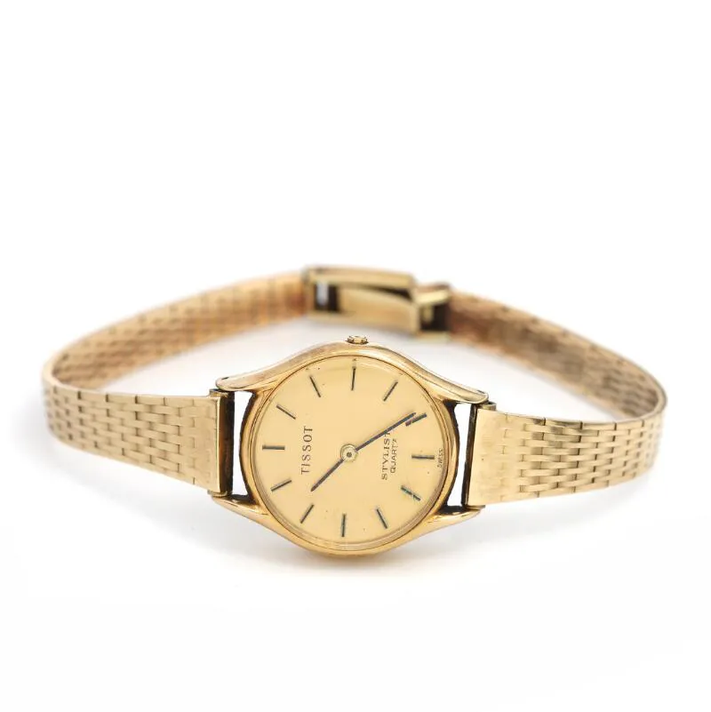 Tissot 34057 14k yellow gold 3