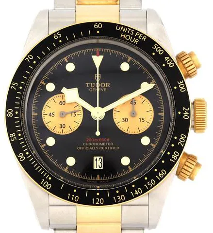 Tudor Black Bay Chrono S&G M79363N-0001 41mm Yellow gold Black