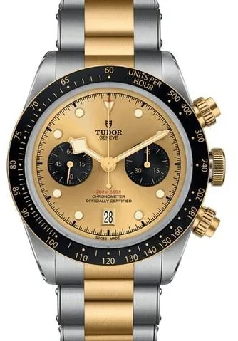 Tudor Black Bay Chrono S&G M79363N-0007 41mm Yellow gold and Stainless steel Golden