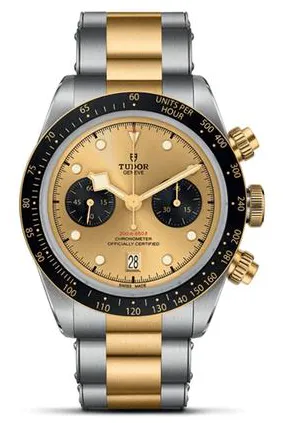 Tudor Black Bay Chrono S&G M79363N-0007 41mm Yellow gold and Stainless steel Golden 1