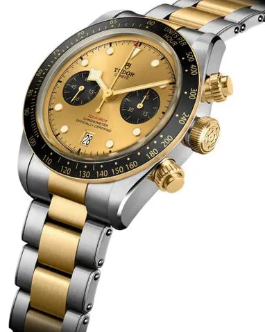 Tudor Black Bay Chrono S&G M79363N-0007 41mm Yellow gold and Stainless steel Golden 4