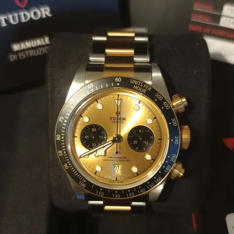 Tudor Black Bay Chrono S&G M79363N-0007 41mm Yellow gold and Stainless steel Golden