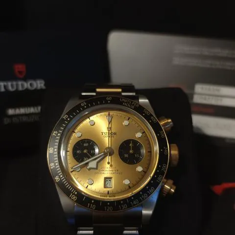 Tudor Black Bay Chrono S&G M79363N-0007 41mm Yellow gold and Stainless steel Golden 1