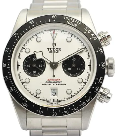 Tudor Black Bay Chronograph 79360N-0002 41mm Stainless steel Silver