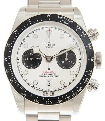 Tudor Black Bay Chronograph 79360N-0002 41mm Stainless steel Silver