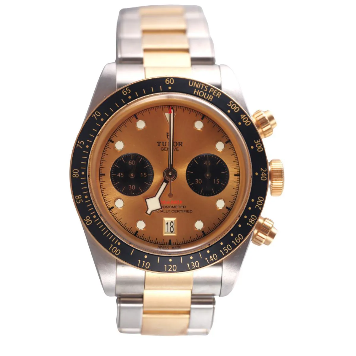 Tudor Black Bay Chronograph 79363N 41mm Yellow gold and Stainless steel