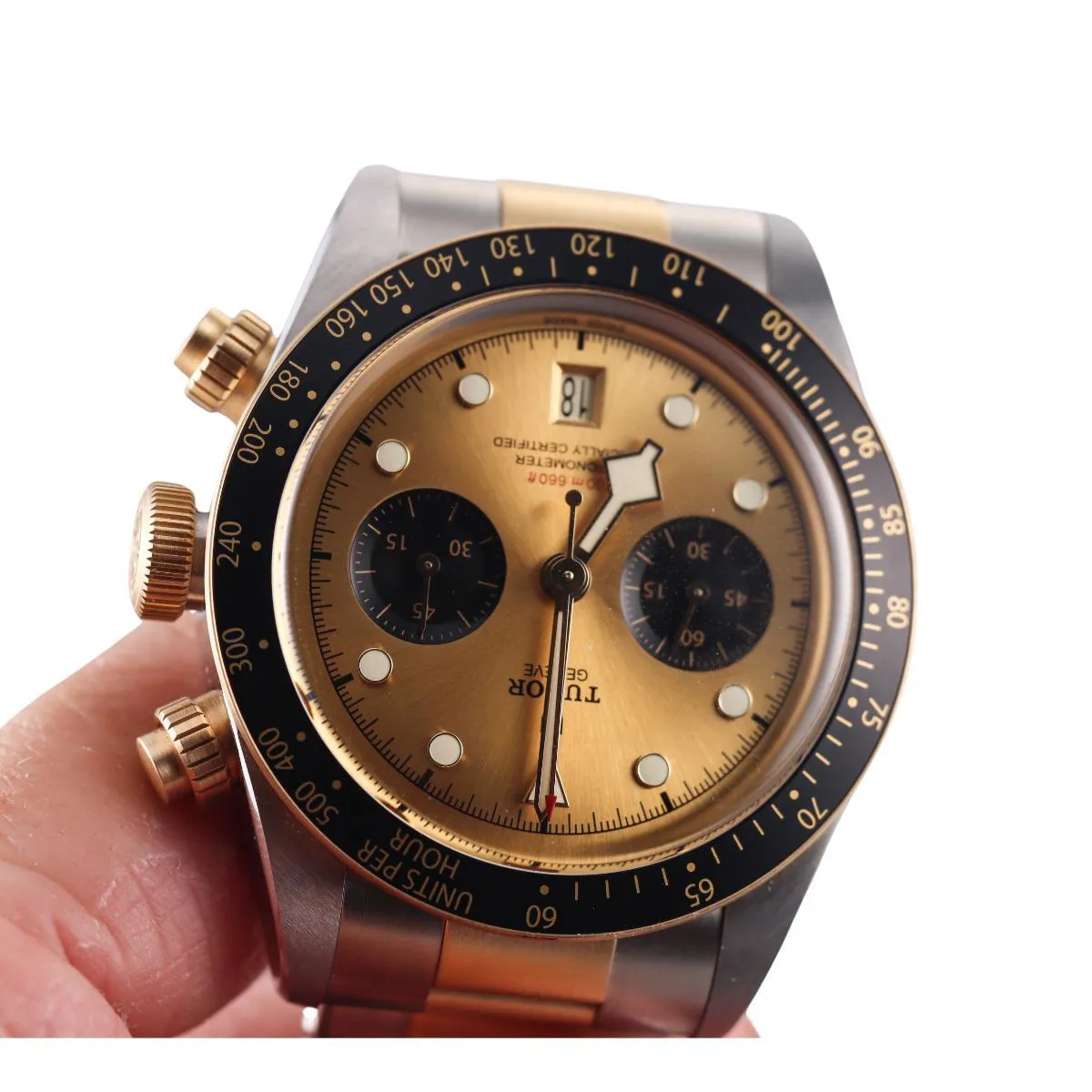 Tudor Black Bay Chronograph 79363N 41mm Yellow gold and Stainless steel 3