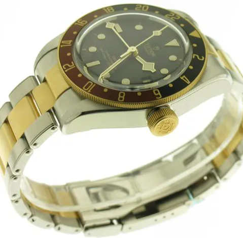 Tudor Black Bay GMT 79833MN-0001 41mm Yellow gold and Stainless steel Black 3