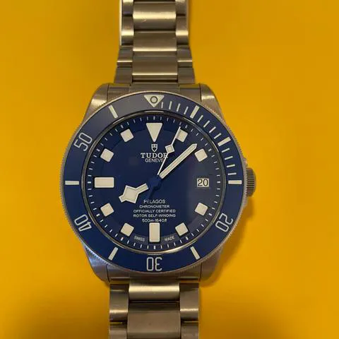 Tudor Pelagos M25600TB-0001 42mm Titanium and Stainless steel Blue