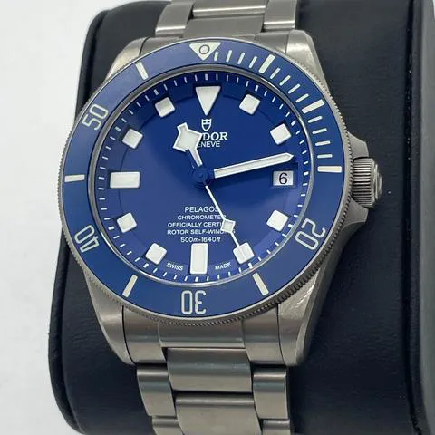 Tudor Pelagos M25600TB-0001 42mm Titanium and Stainless steel Blue