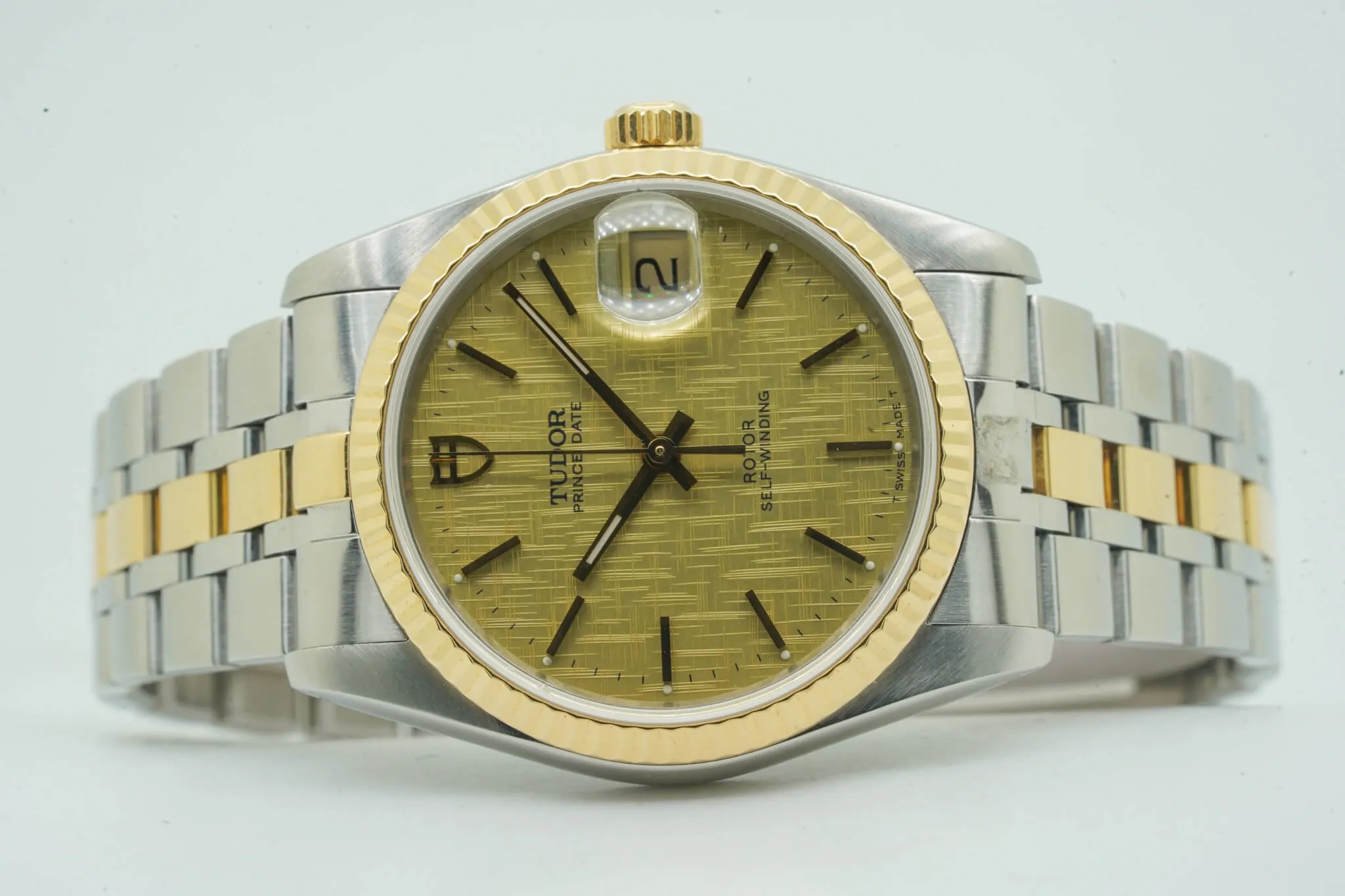 Tudor Prince Date 74033 34mm Yellow gold and Stainless steel