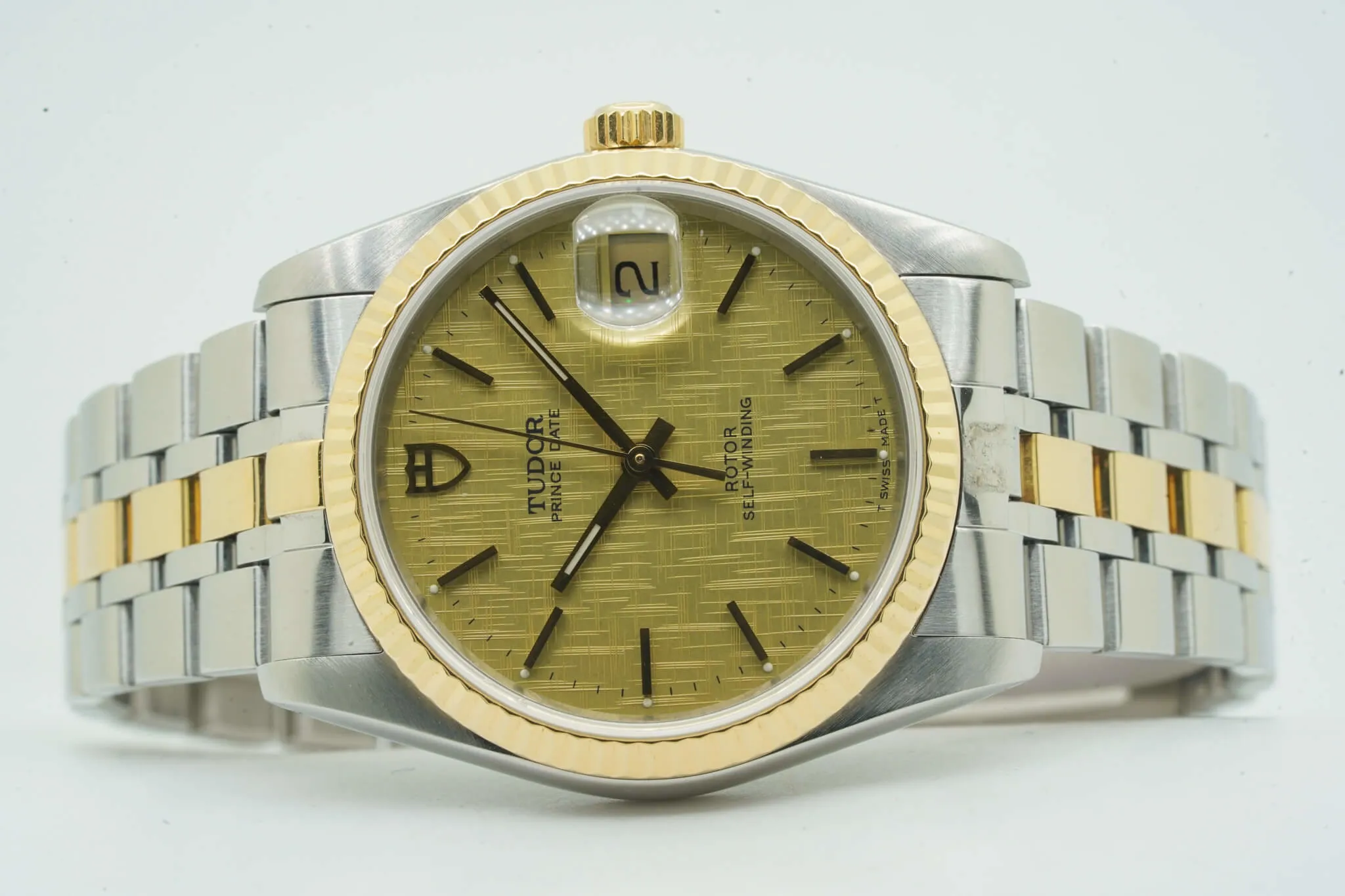 Tudor Prince Date 74033 34mm Yellow gold and Stainless steel 11