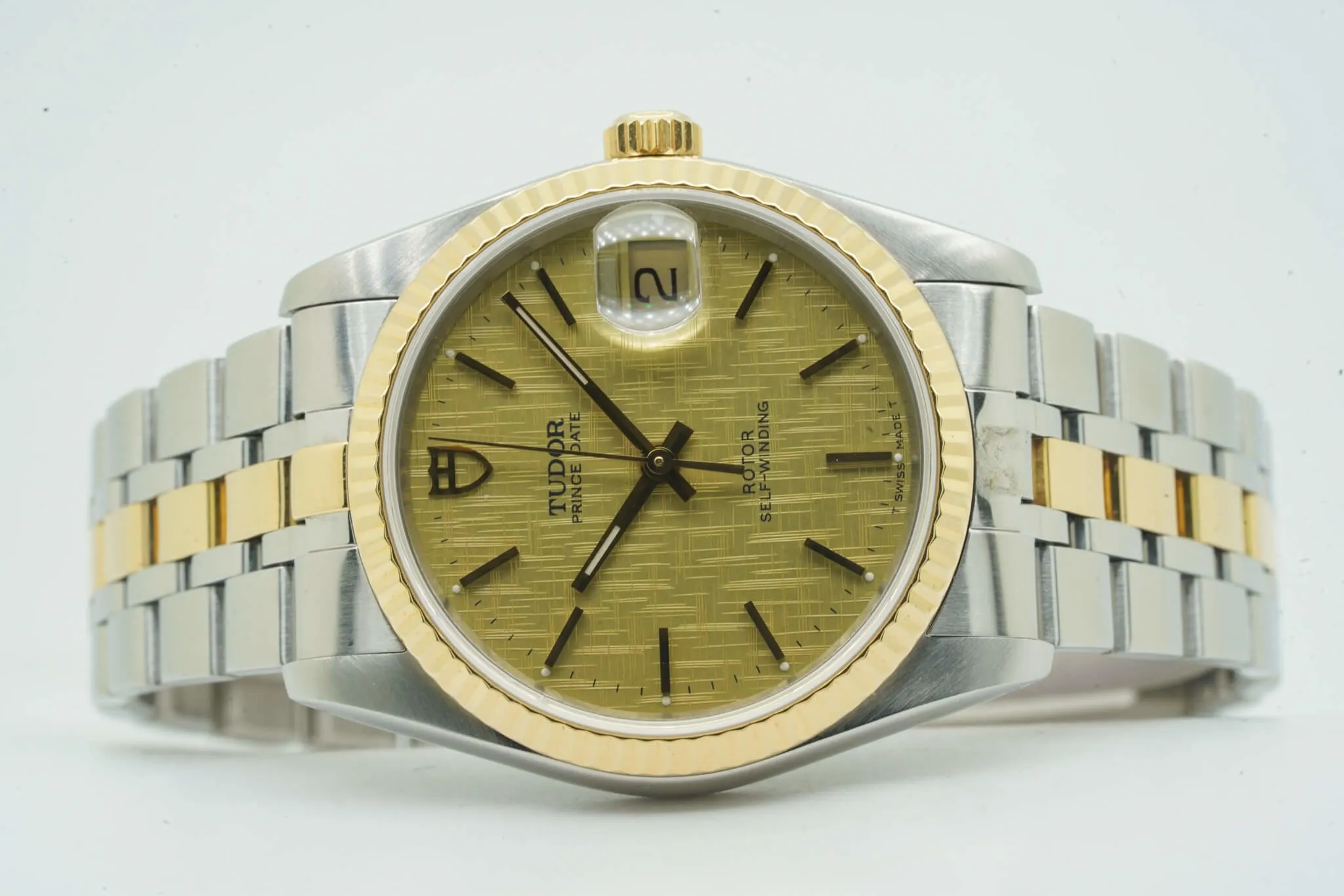 Tudor Prince Date 74033 34mm Yellow gold and Stainless steel 12