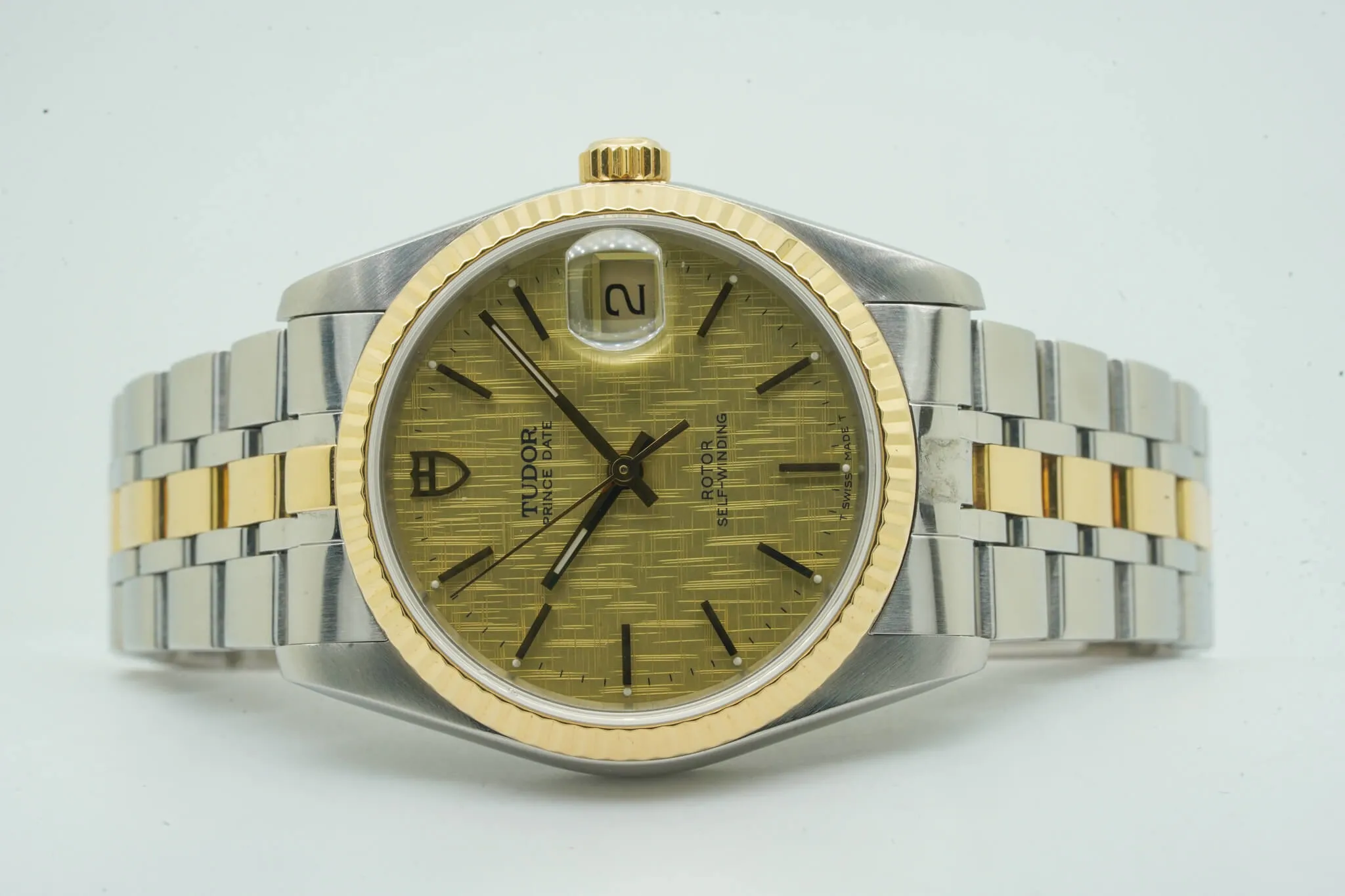 Tudor Prince Date 74033 34mm Yellow gold and Stainless steel 13