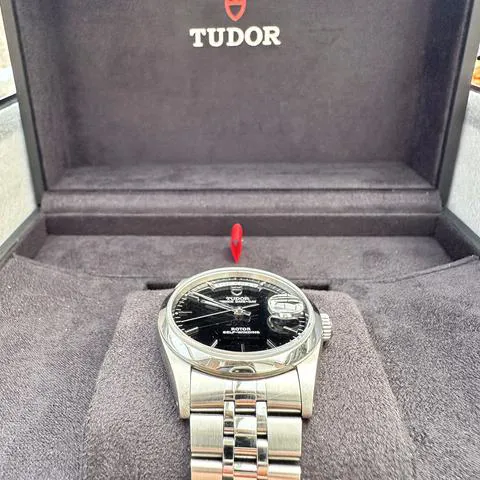 Tudor Prince Date-Day 76200-0023 36mm Stainless steel Black 5