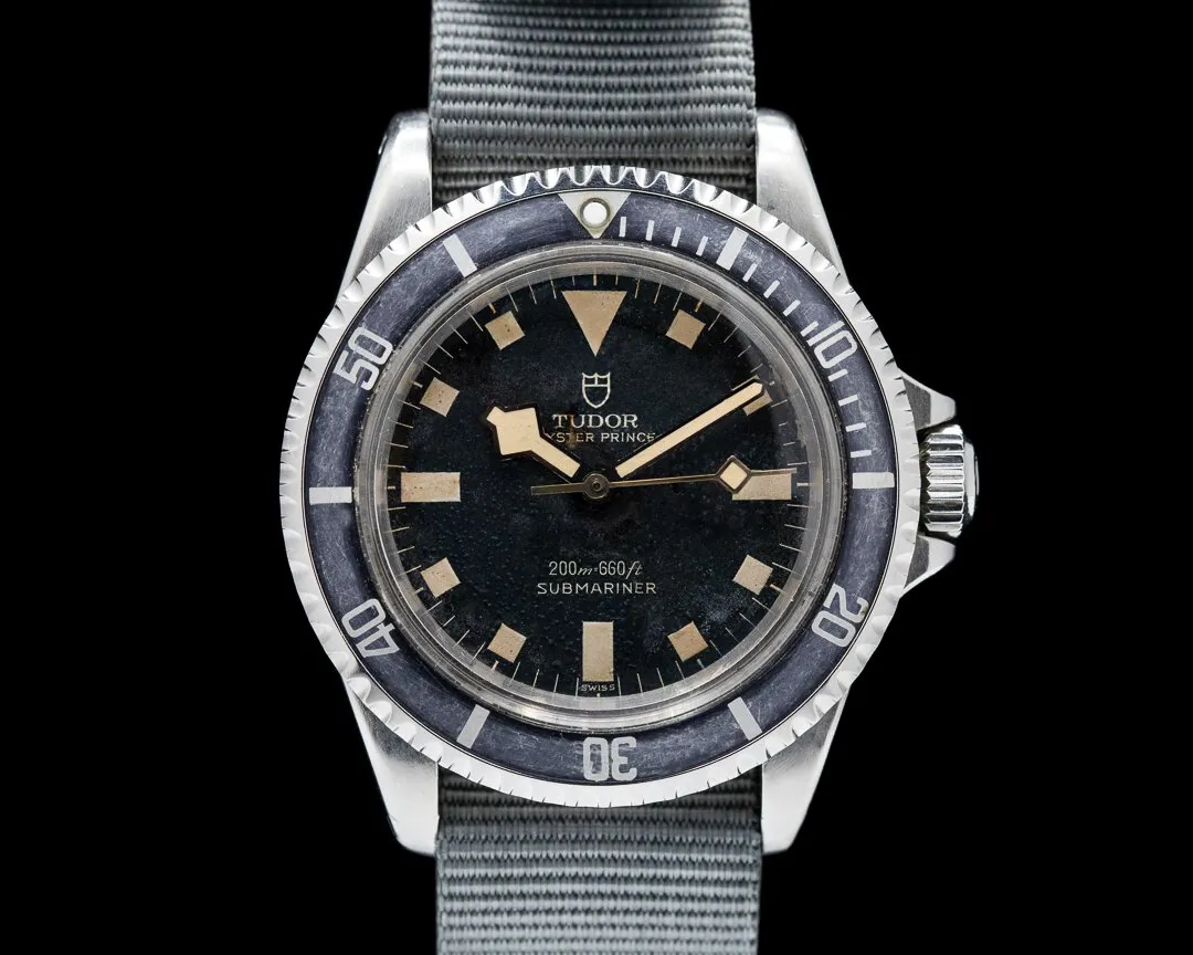 Tudor Submariner 7016/0 40mm Stainless steel Black