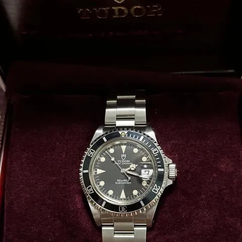 Tudor Submariner 79090 40mm Stainless steel Black