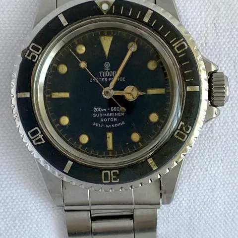 Tudor Submariner 7928 40mm Stainless steel Black