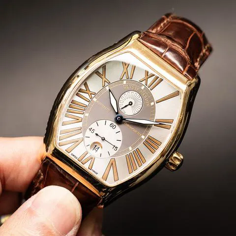 Ulysse Nardin Michelangelo 276-68 38mm Rose gold Silver